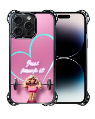 Etui do iPhone 14 Pro IBIZU DropGuard Ultra z MagSafe, #Move, Pump it love