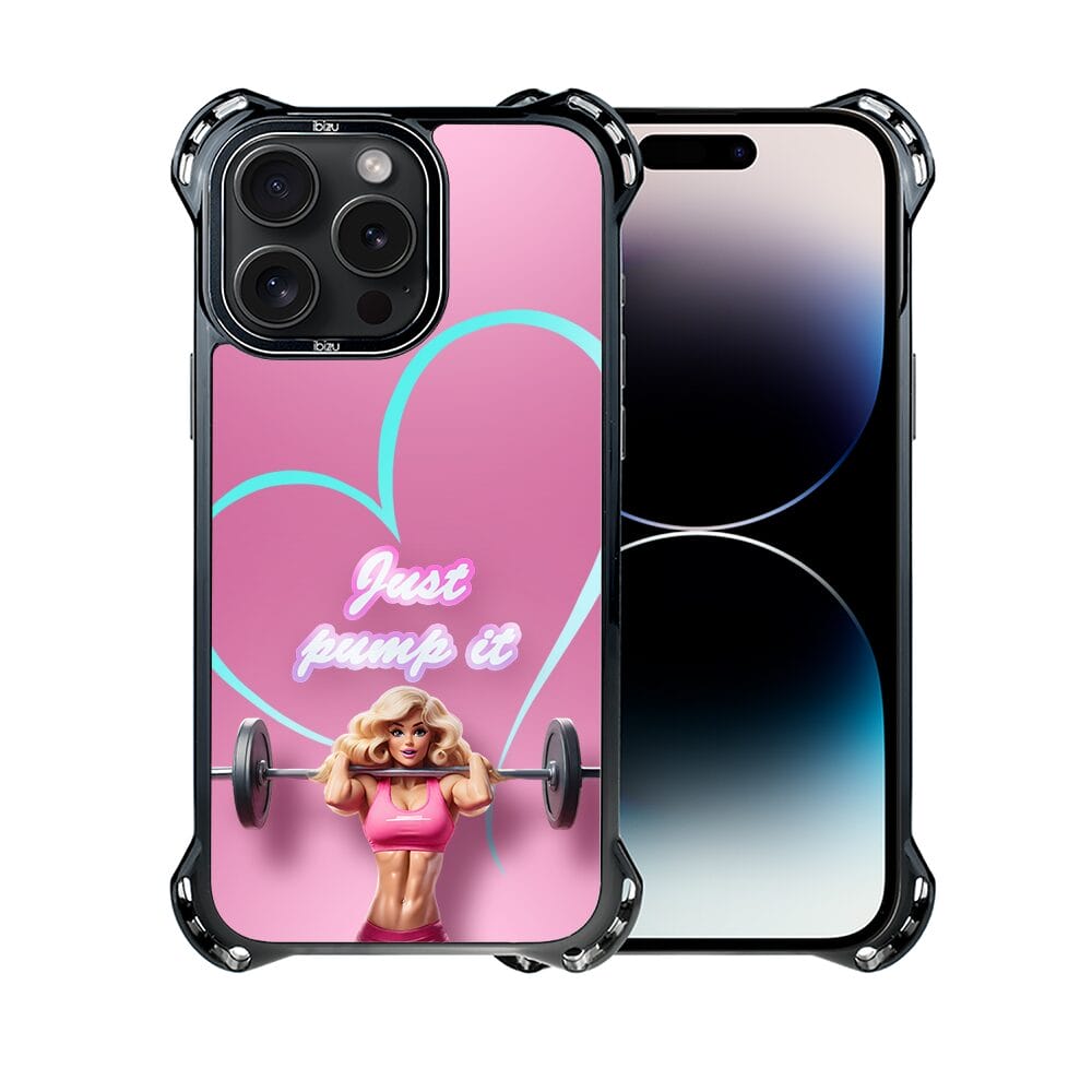 Etui do iPhone 14 Pro IBIZU DropGuard Ultra z MagSafe, #Move, Pump it love - obrazek 2