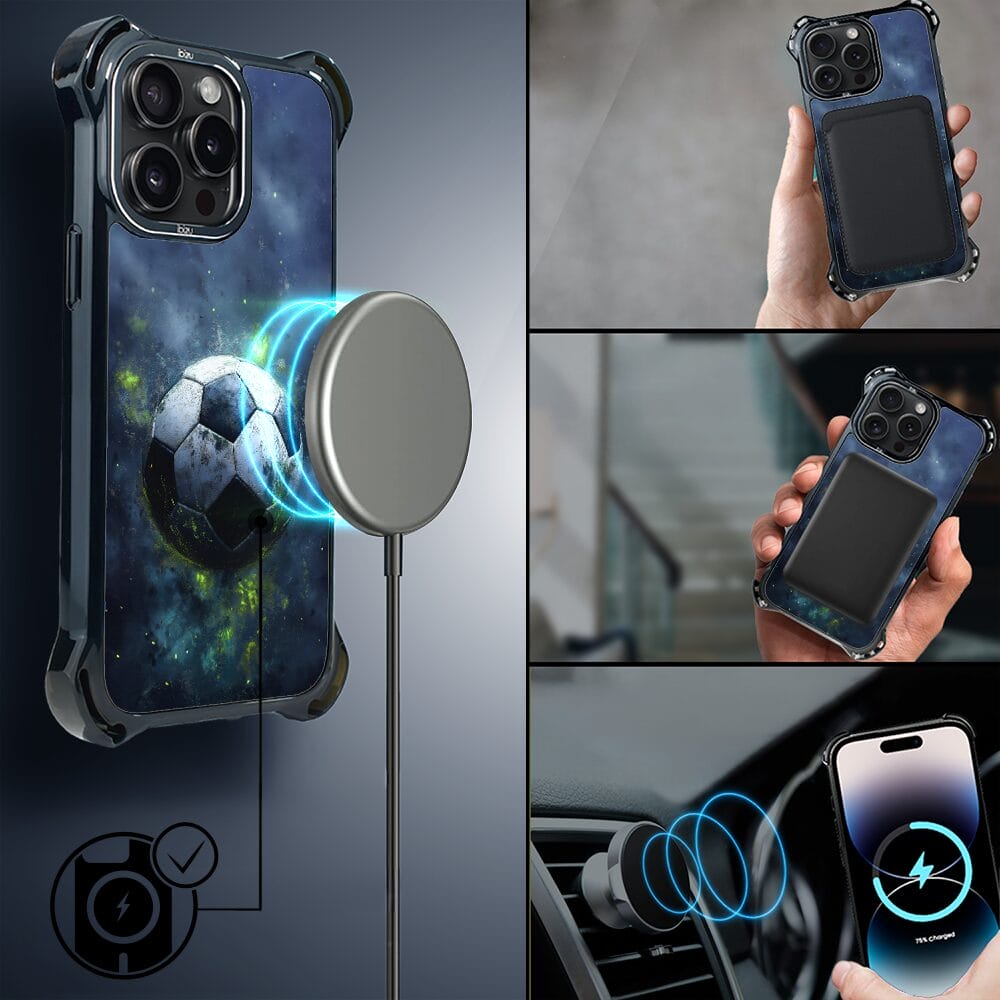 Etui do iPhone 14 Pro IBIZU DropGuard Ultra z MagSafe, #Move, Piłka nożna - obrazek 8