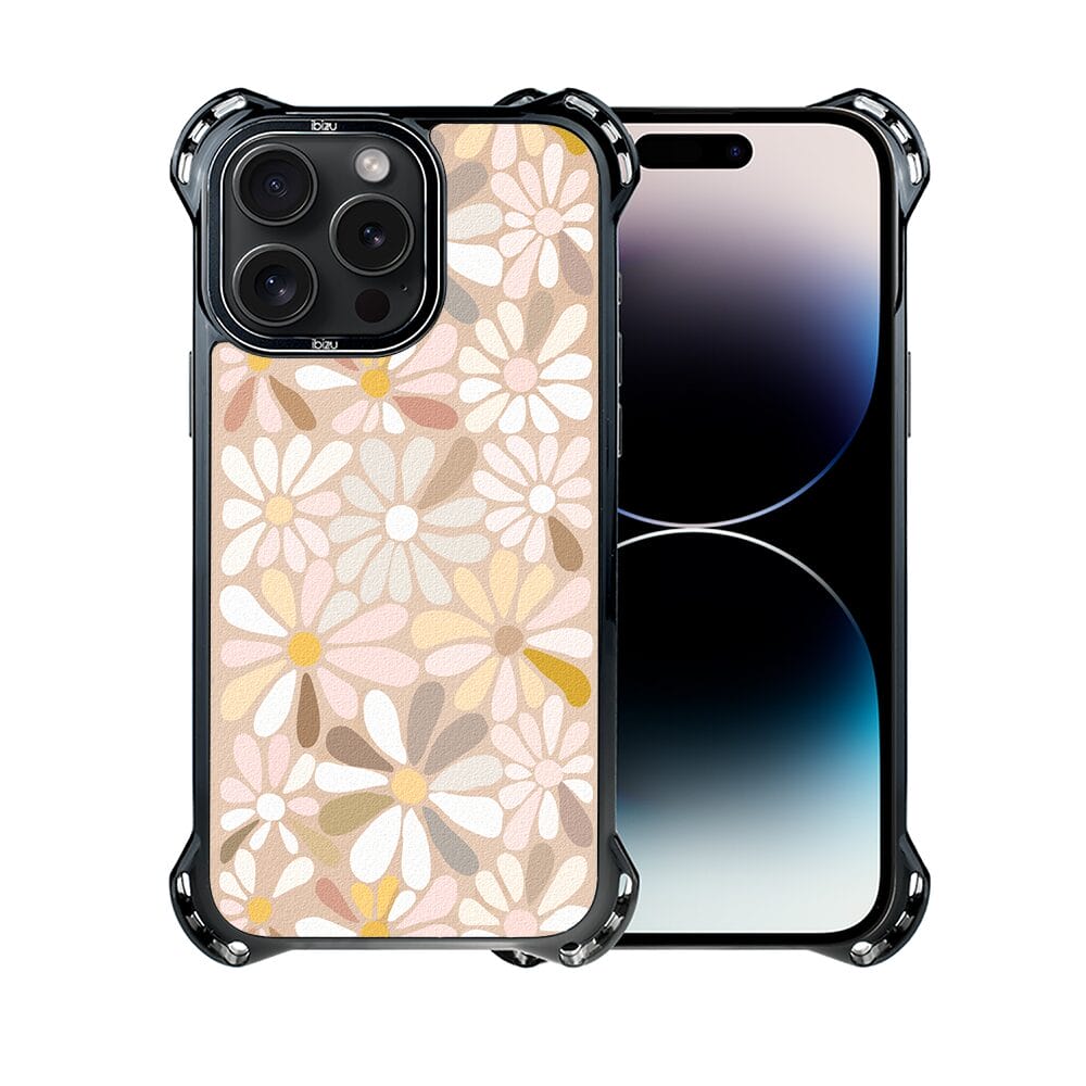 Etui do iPhone 14 Pro IBIZU DropGuard Ultra z MagSafe, Boho, Kwiaty vintage - obrazek 2