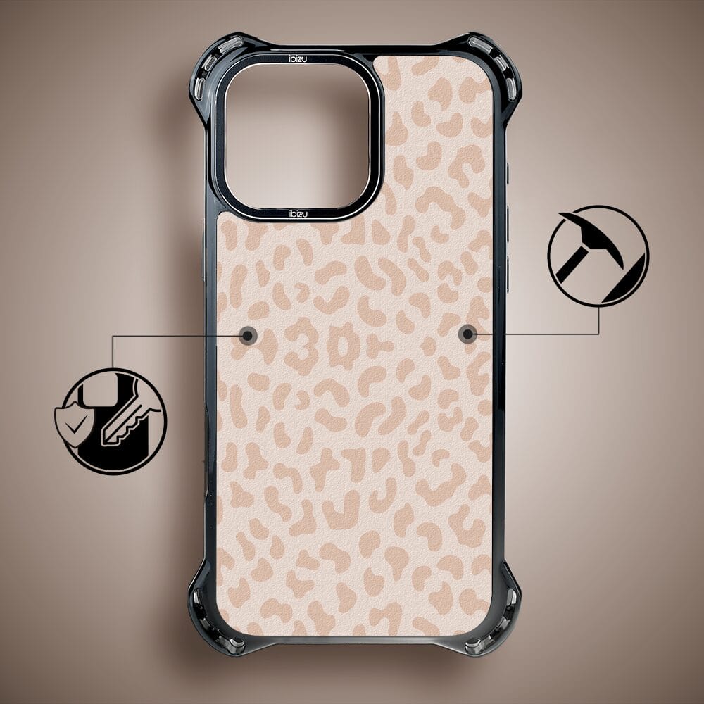 Etui do iPhone 14 Pro IBIZU DropGuard Ultra z MagSafe, Boho, Delikatna panterka - obrazek 7