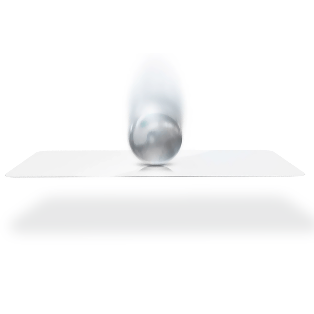 Twarde szkło diamentowe z czarną ramką do iPhone 15 Pro Max - obrazek 3