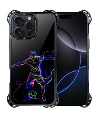 Etui do iPhone 16 Pro IBIZU DropGuard Ultra z MagSafe, #ElectroMove, Moc football’u