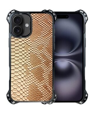 Etui do iPhone 16 IBIZU DropGuard Ultra z MagSafe, Zew Natury, Wąż