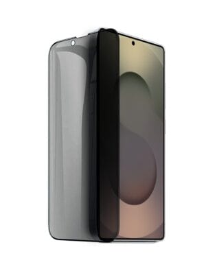 Szkło prywatyzujące z czarną ramką do Samsung Galaxy S25 Ultra