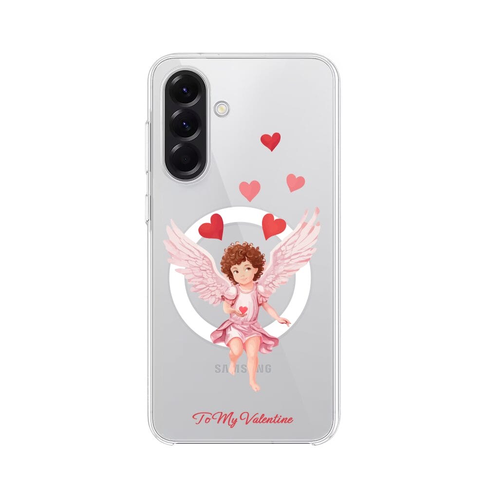 Etui do Samsung Galaxy A56 5G z MagSafe przeźroczyste, silikonowe Flexi, kupidyn