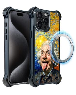 Etui do iPhone 15 Pro Max IBIZU DropGuard Ultra z MagSafe, Einstein