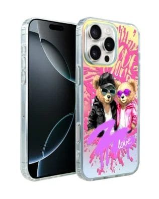 Etui do iPhone 16 Pro Max IBIZU California Sunset z MagSafe, zmieniające kolor, Couple in Love, zakochana para