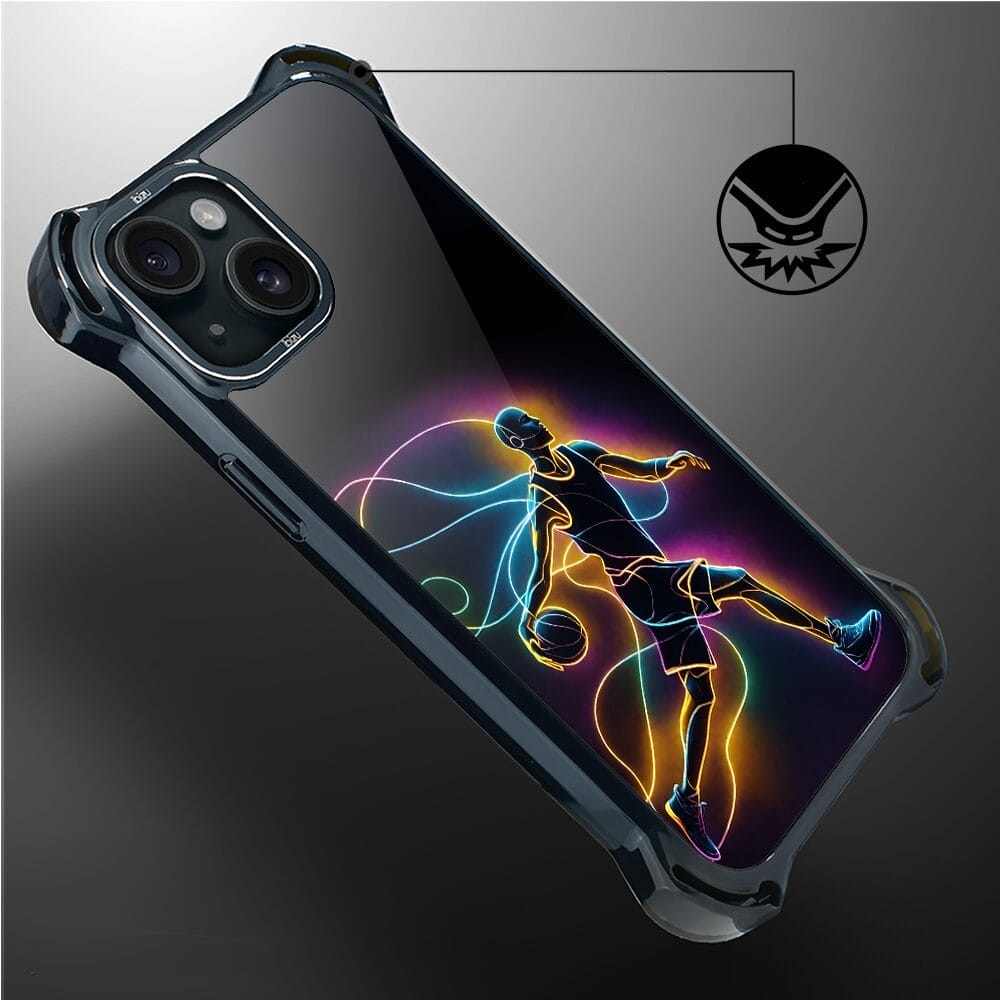 Etui do iPhone 15 IBIZU DropGuard Ultra z MagSafe, #ElectroMove, Duch koszykówki - obrazek 4