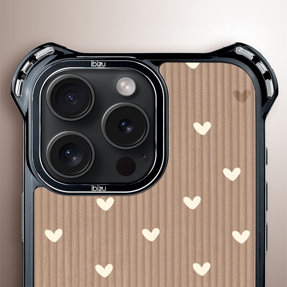 Etui do iPhone 14 Pro IBIZU DropGuard Ultra z MagSafe, Boho, Pudrowe serca - obrazek 5