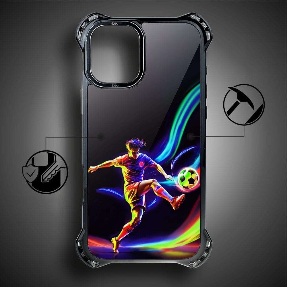 Etui do iPhone 16 Plus IBIZU DropGuard Ultra z MagSafe, #ElectroMove, W rytmie piłki nożnej - obrazek 7