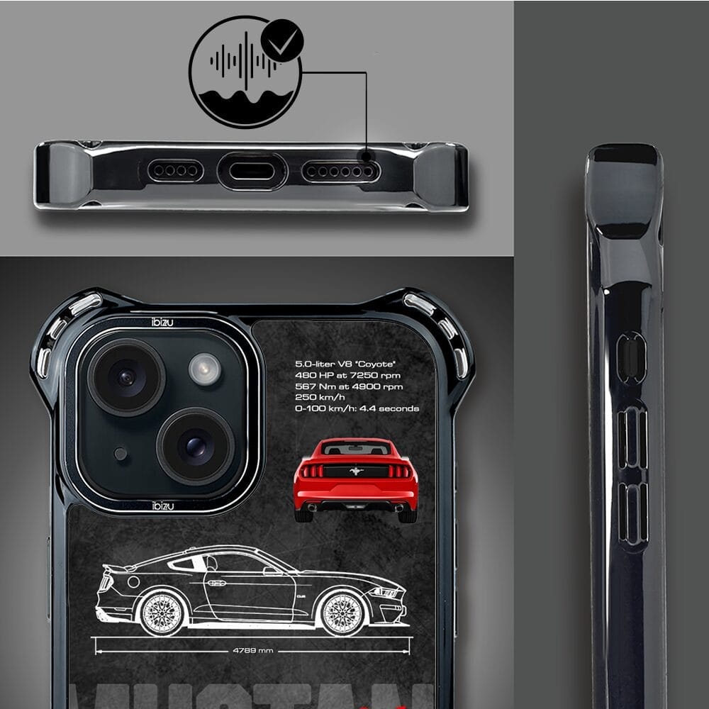 Etui do iPhone 15 Plus IBIZU DropGuard Ultra z MagSafe, TechDrive, GT V8 “Coyote” - obrazek 6