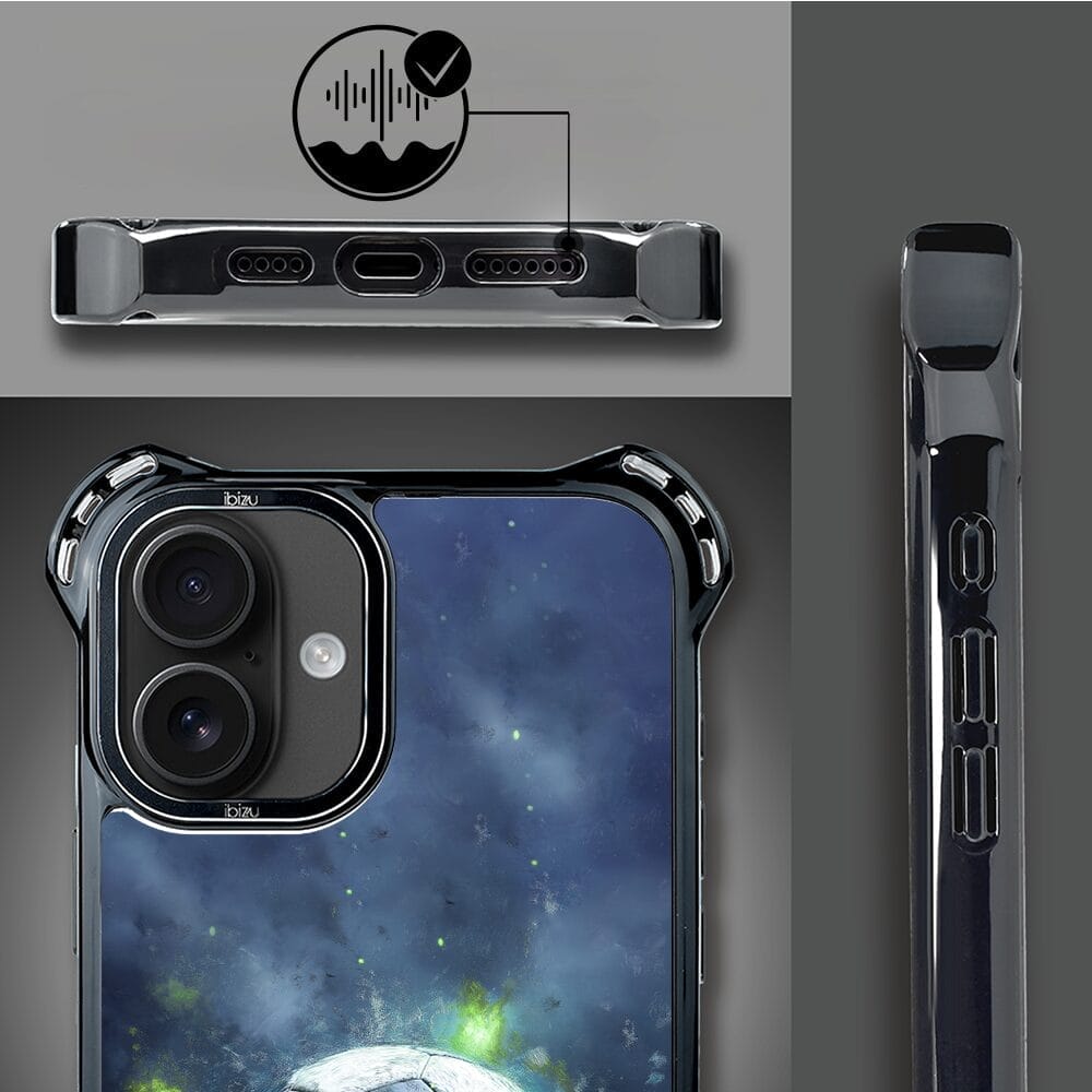 Etui do iPhone 16 Plus IBIZU DropGuard Ultra z MagSafe, #Move, Piłka nożna - obrazek 4
