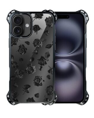 Etui do iPhone 16 Plus IBIZU DropGuard Ultra z MagSafe, Midnight, Sen róż