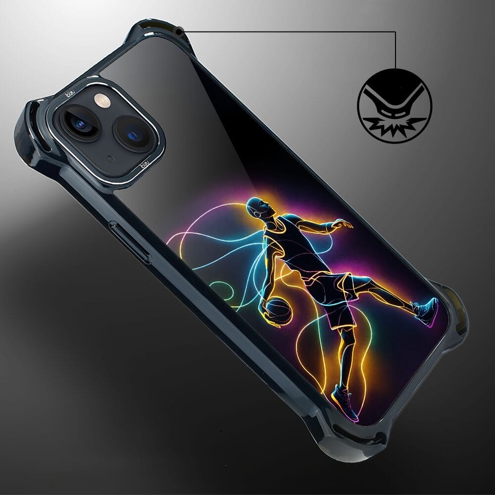 Etui do iPhone 13 IBIZU DropGuard Ultra z MagSafe, #ElectroMove, Duch koszykówki - obrazek 4