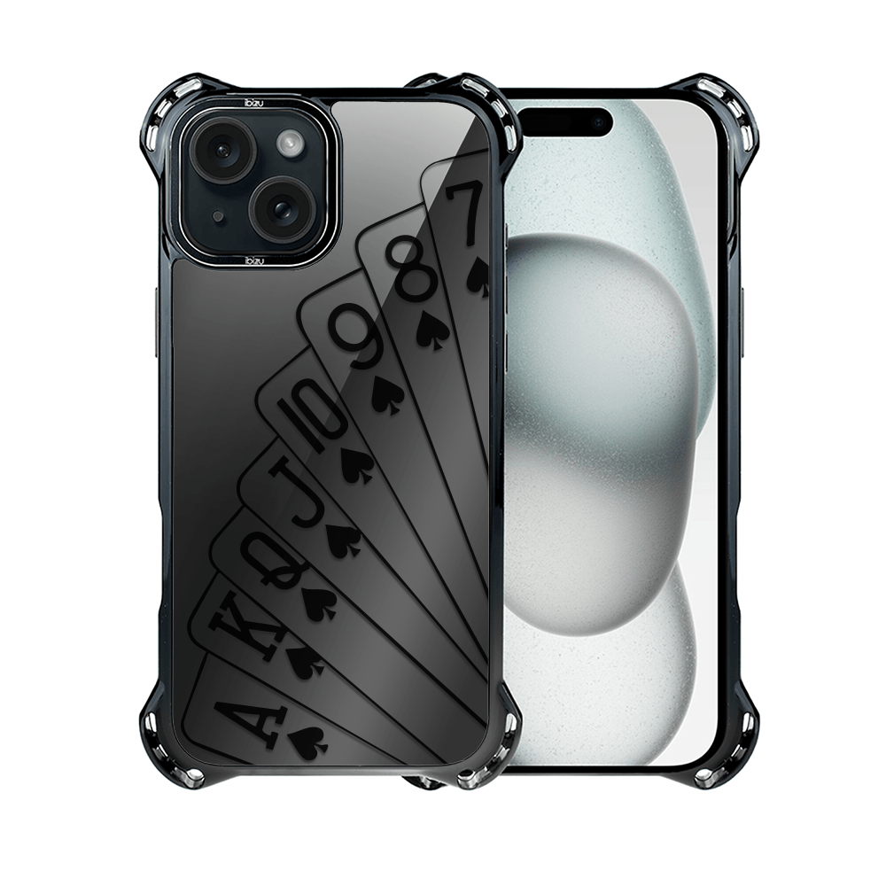 Etui do iPhone 15 IBIZU DropGuard Ultra z MagSafe, Midnight, Karty do gry - obrazek 2