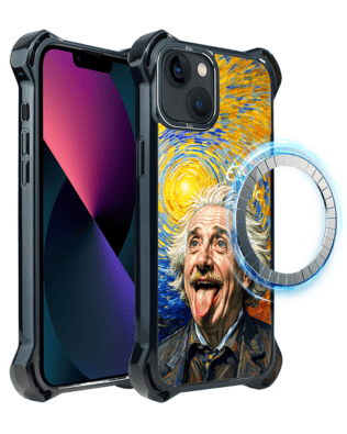 Etui do iPhone 13 IBIZU DropGuard Ultra z MagSafe, Einstein