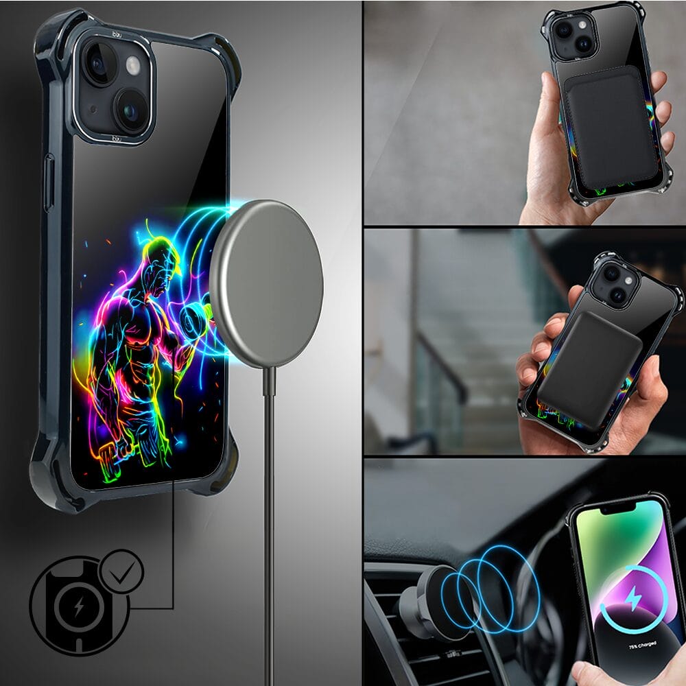 Etui do iPhone 14 IBIZU DropGuard Ultra z MagSafe, #ElectroMove, Jest moc - obrazek 8
