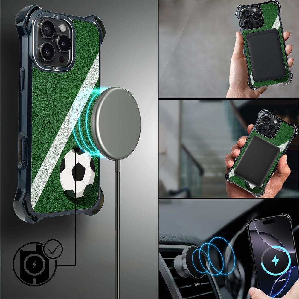 Etui do iPhone 16 Pro, Ibizu DropGuard Ultra z MagSafe, #Move, Przy boisku - obrazek 8