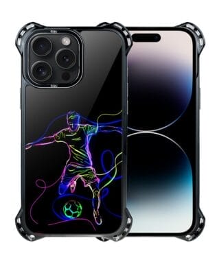 Etui do iPhone 14 Pro Max IBIZU DropGuard Ultra z MagSafe, #ElectroMove, Moc football’u
