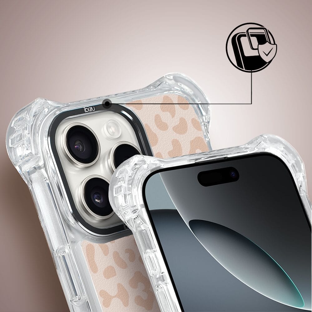 Etui do iPhone 16 Pro IBIZU DropGuard Ultra z MagSafe, Boho, Delikatna panterka - obrazek 4