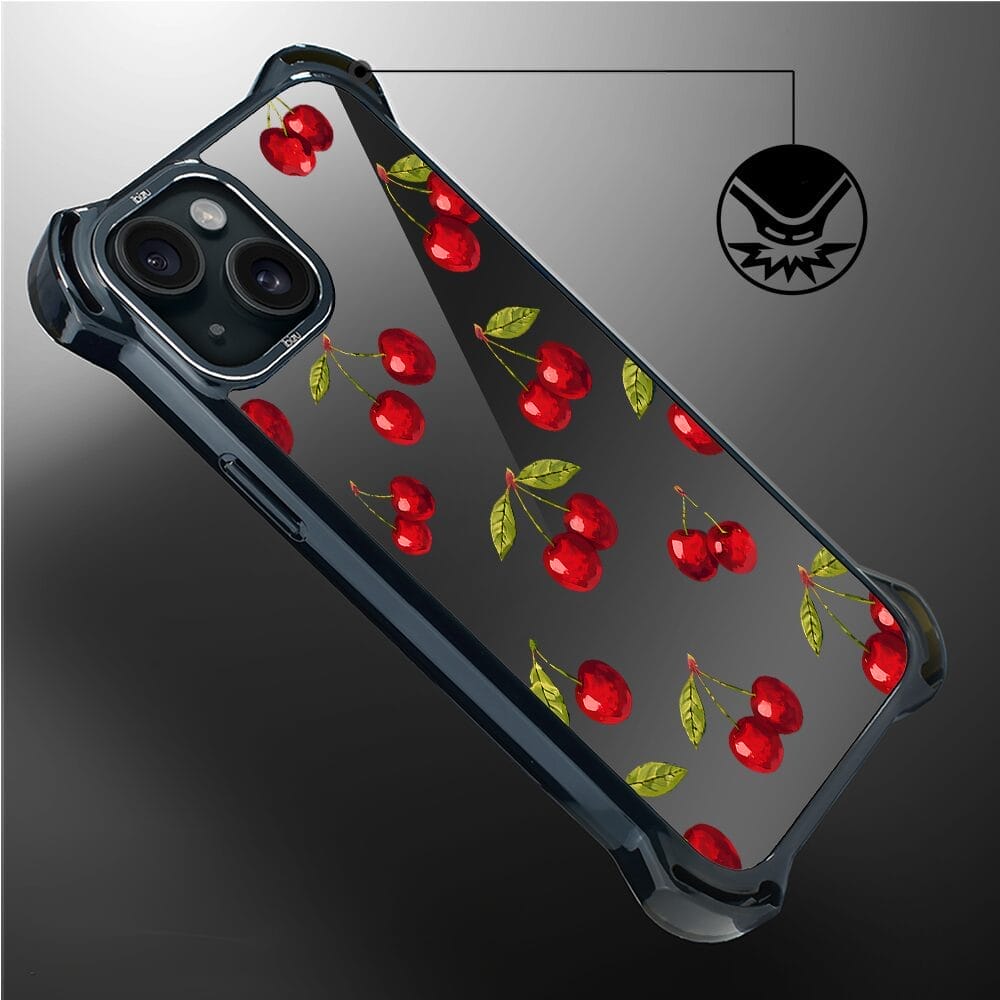 Etui do iPhone 15 Plus IBIZU DropGuard Ultra z MagSafe, Midnight, Wiśniowa noc - obrazek 4