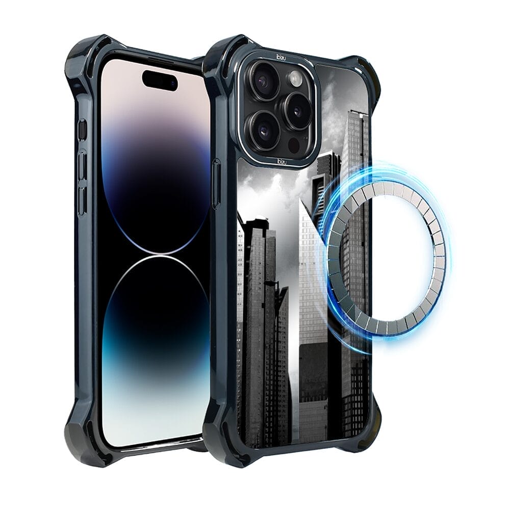 Etui do iPhone 14 Pro Max IBIZU DropGuard Ultra z MagSafe, Noir City, Manhattan