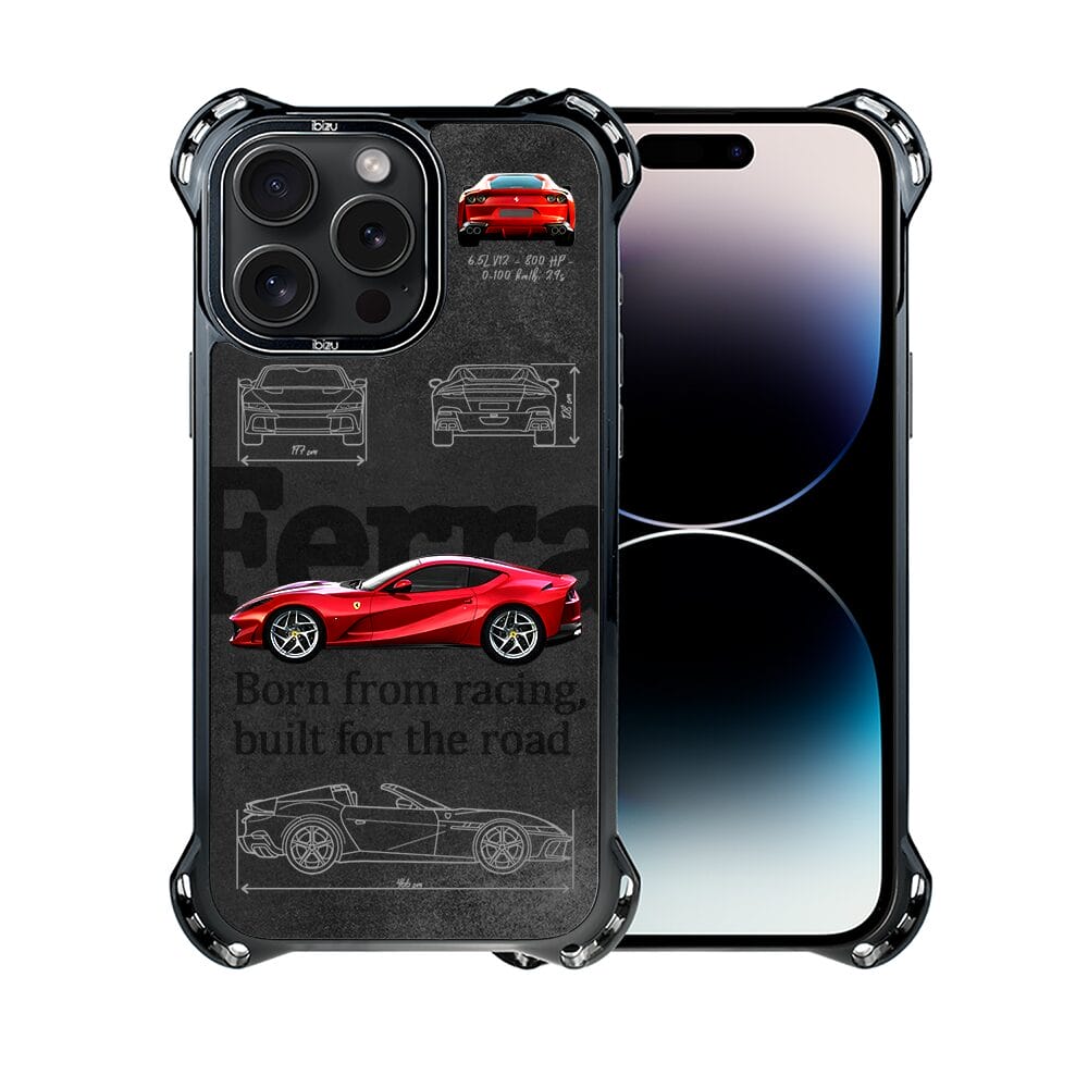 Etui do iPhone 14 Pro IBIZU DropGuard Ultra z MagSafe, TechDrive, 812 Superfast - obrazek 2