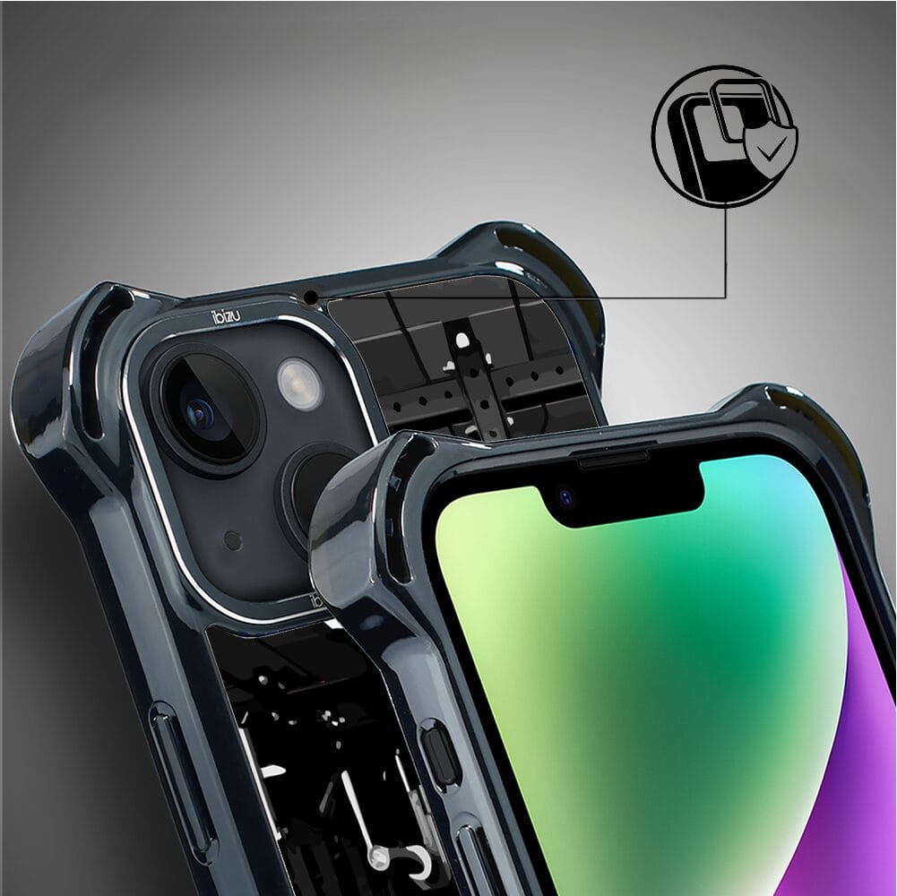 Etui do iPhone 14 IBIZU DropGuard Ultra z MagSafe, #Move, Stacja Żelazo - obrazek 3