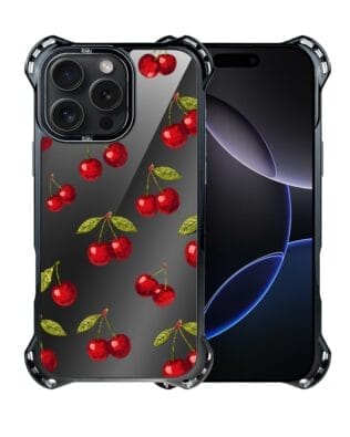 Etui do iPhone 16 Pro Max IBIZU DropGuard Ultra z MagSafe, Midnight, Wiśniowa Noc