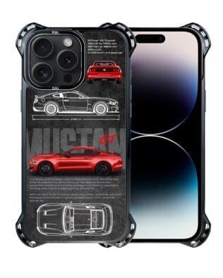 Etui do iPhone 14 Pro IBIZU DropGuard Ultra z MagSafe, TechDrive, GT V8 “Coyote”