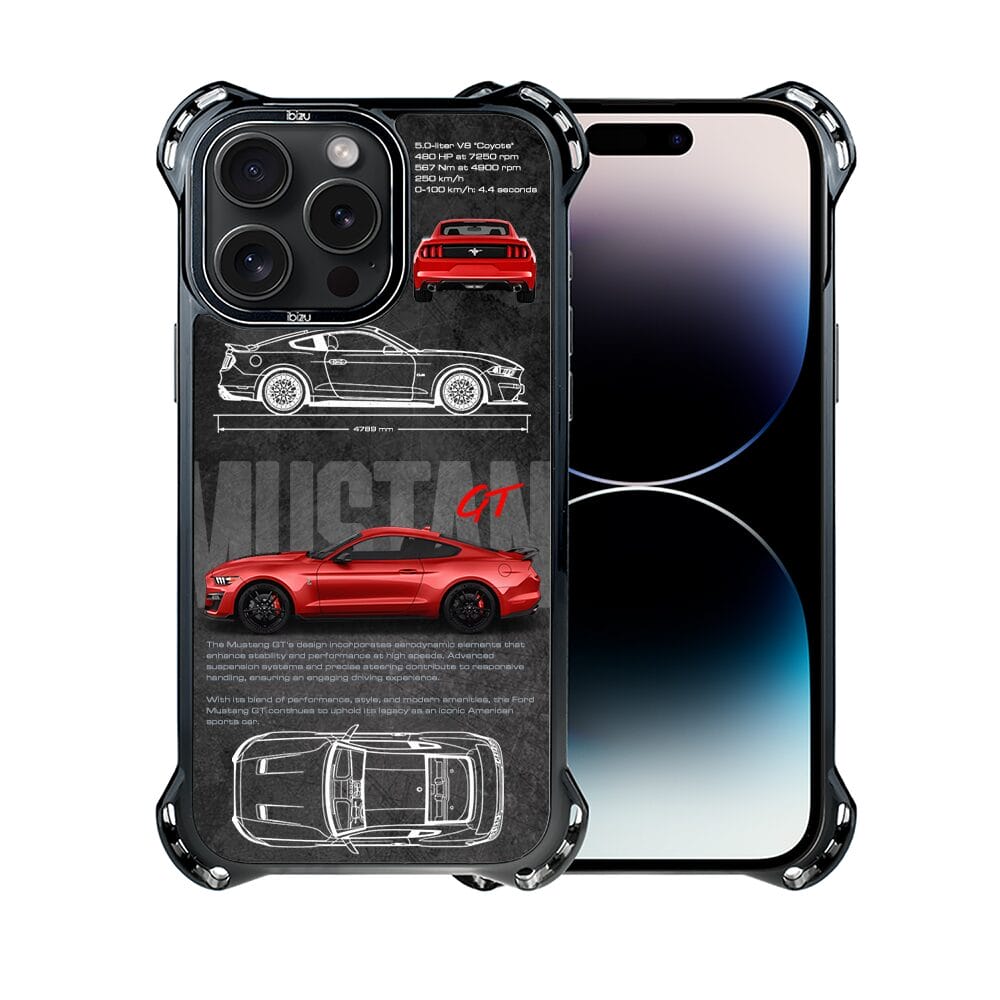 Etui do iPhone 14 Pro IBIZU DropGuard Ultra z MagSafe, TechDrive, GT V8 “Coyote” - obrazek 2