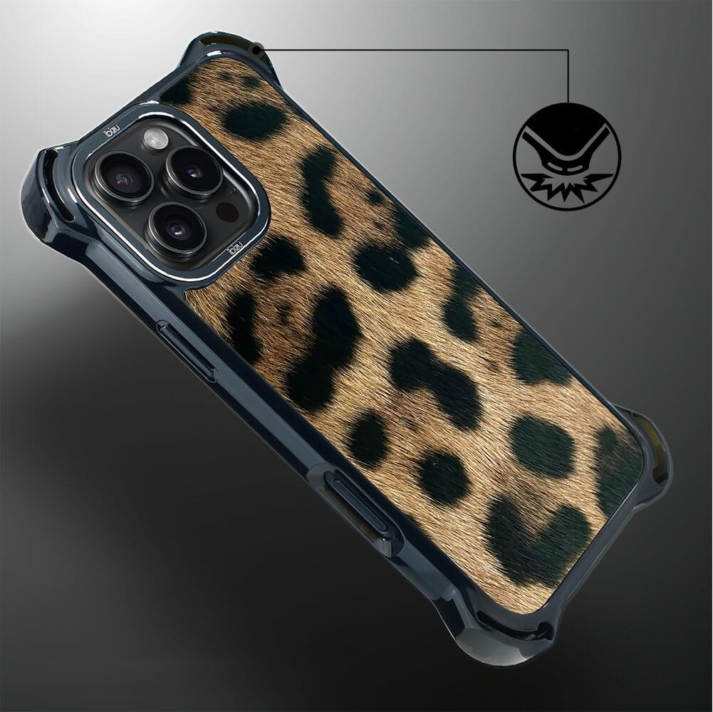 Etui do iPhone 16 Pro Max IBIZU DropGuard Ultra z MagSafe, Zew Natury, Lampart - obrazek 5