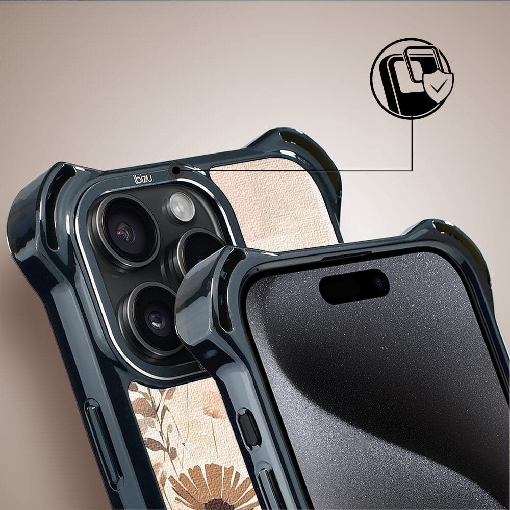 Etui iPhone 15 Pro Max IBIZU DropGuard Ultra z MagSafe, Boho, Kwiatowa łąka - obrazek 3