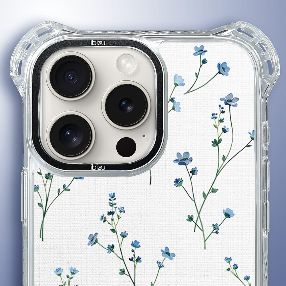 Etui do iPhone 16 Pro IBIZU DropGuard Ultra z MagSafe, Pastel Bloom, Niebieski sen - obrazek 6