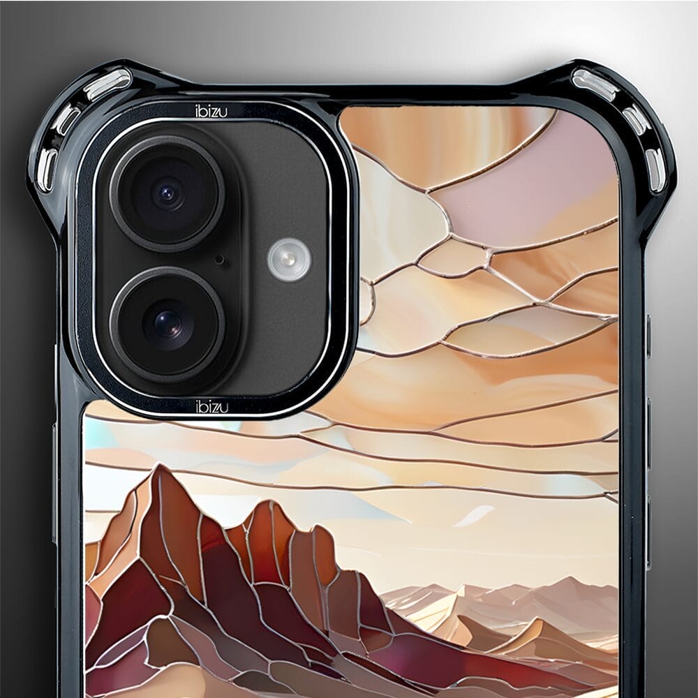 Etui do iPhone 16 Plus IBIZU DropGuard Ultra z MagSafe, Barwy Szkła, Pustynny spokój - obrazek 5