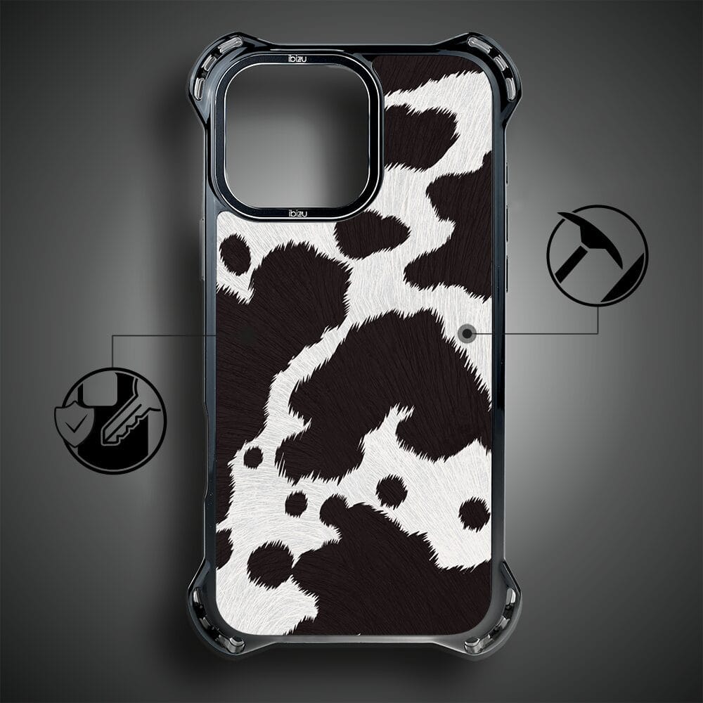 Etui do iPhone 16 Pro IBIZU DropGuard Ultra z MagSafe, Zew Natury, Polska krowa - obrazek 6