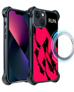 Etui do iPhone 13 IBIZU DropGuard Ultra z MagSafe, #Move, Nocny maraton