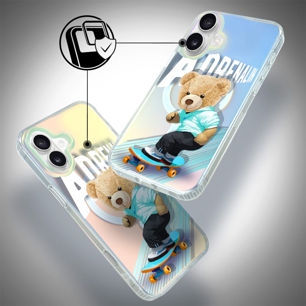 Etui do iPhone 16 IBIZU California Sunset z MagSafe, zmieniające kolor, Adrenalin, deskorolka - obrazek 4