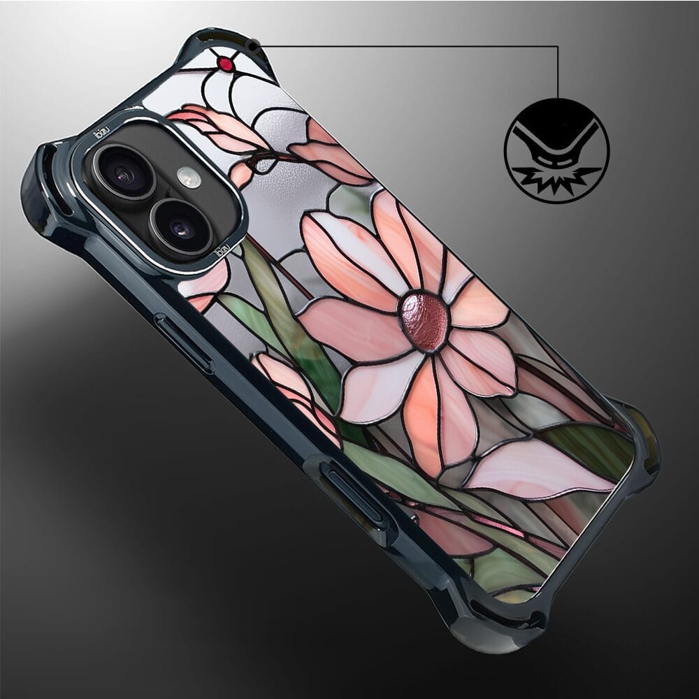 Etui do iPhone 16 IBIZU DropGuard Ultra z MagSafe, Barwy Szkła, Różowa magnolia - obrazek 6