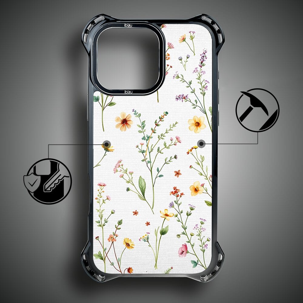 Etui iPhone 15 Pro IBIZU DropGuard Ultra z MagSafe, Pastel Bloom, Letni bukiet - obrazek 7