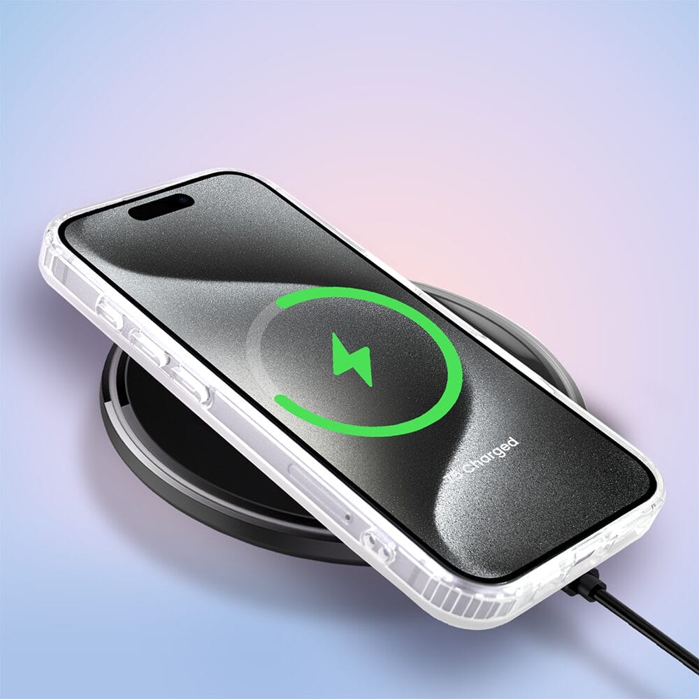 Etui do iPhone 15 Pro IBIZU California Sunset z MagSafe, zmieniające kolor, Love Mood, miś i serduszka - obrazek 7