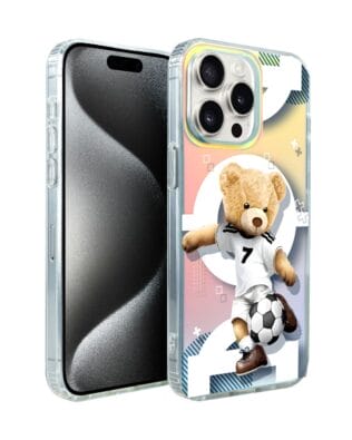 Etui do iPhone 15 Pro IBIZU California Sunset z MagSafe, zmieniające kolor, Football Boy, piłka nożna