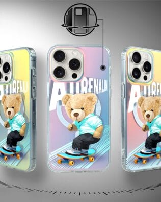 Etui do iPhone 14 Pro Max IBIZU California Sunset z MagSafe, zmieniające kolor, Adrenalin, deskorolka