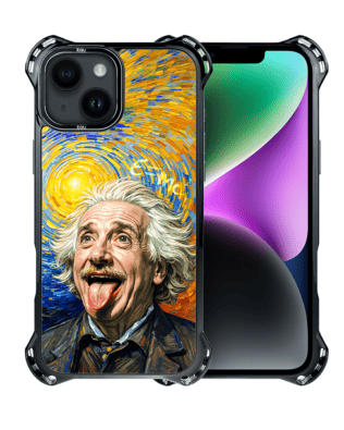 Etui do iPhone 14 IBIZU DropGuard Ultra z MagSafe, Einstein