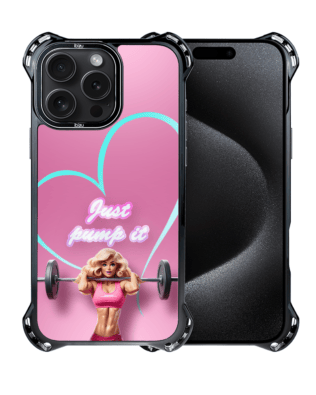 Etui do iPhone 15 Pro Max IBIZU DropGuard Ultra z MagSafe, #Move, Pump it love