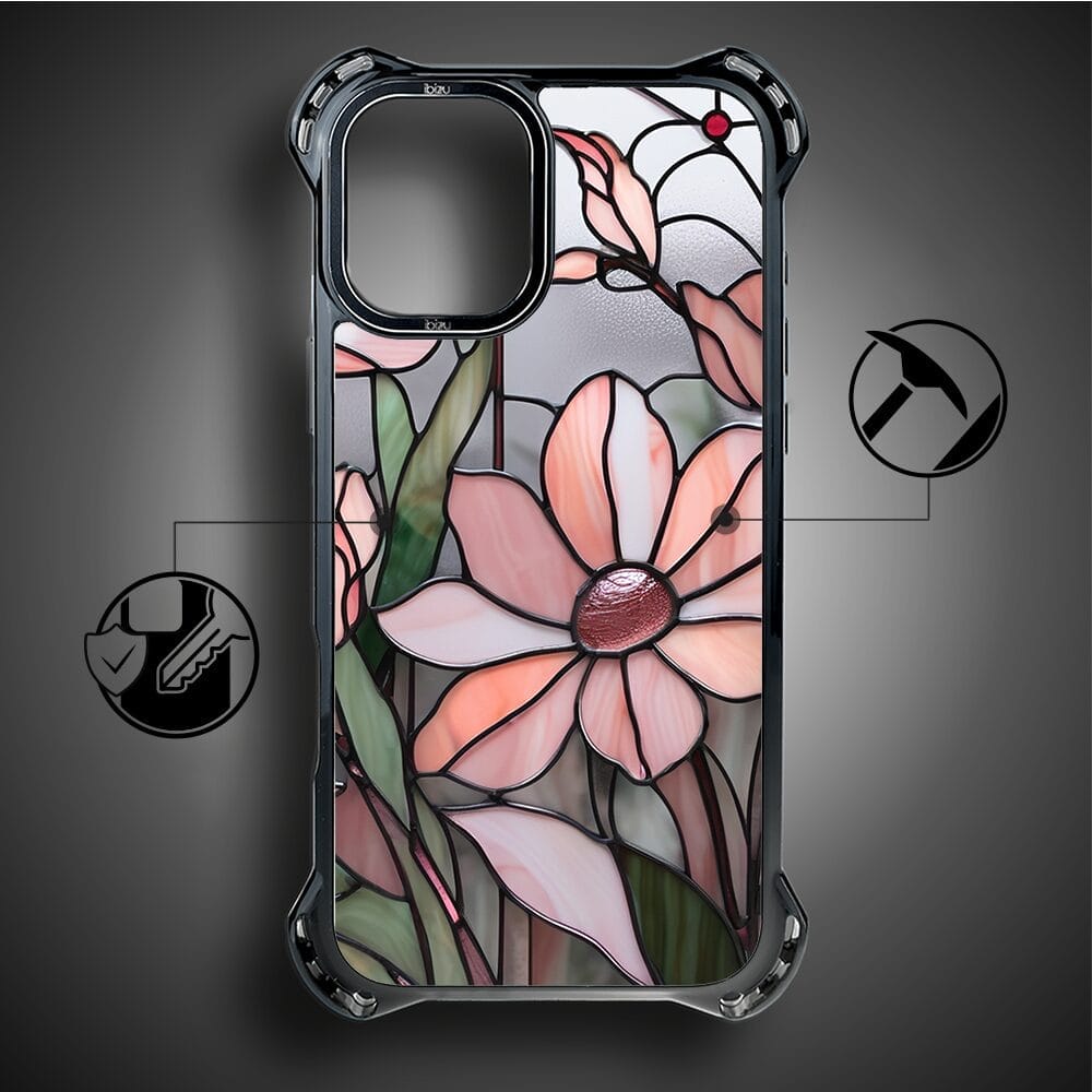 Etui do iPhone 16 IBIZU DropGuard Ultra z MagSafe, Barwy Szkła, Różowa magnolia - obrazek 7