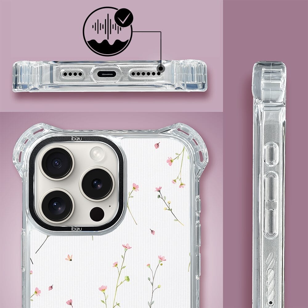 Etui do iPhone 16 Pro IBIZU DropGuard Ultra z MagSafe, Pastel Bloom, Polna fantazja - obrazek 3