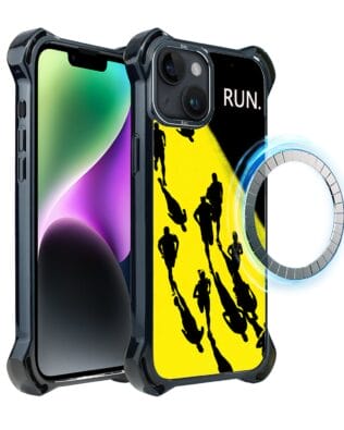 Etui do iPhone 14 IBIZU DropGuard Ultra z MagSafe, #Move, Bieg Mistrzów