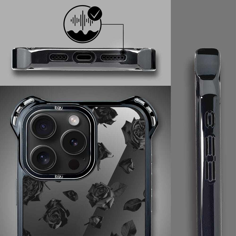 Etui do iPhone 14 Pro IBIZU DropGuard Ultra z MagSafe, Midnight, Sen róż - obrazek 6